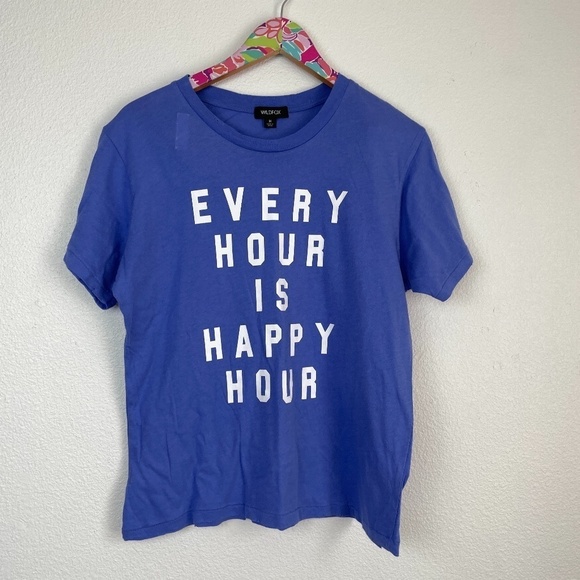 Wildfox Tops - NWT Wildfox Happy Hour tee